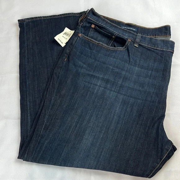 NWT Lucky Brand 181 Relaxed Straight Leg Jean Size Waist 50 Length 32 - Picture 1 of 11